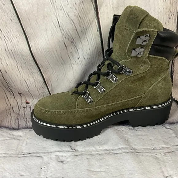 🐘🐘 Calvin Klein Lace Up Boots