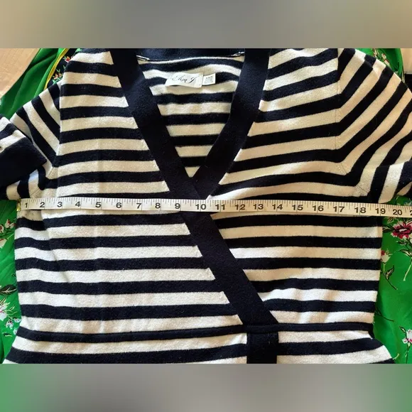 ⚓️ Elija J Navy &amp; White sweater dress XL
