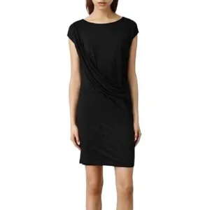 🆕 NWT ALLSAINTS Sabie Draped Mini Dress Size 2