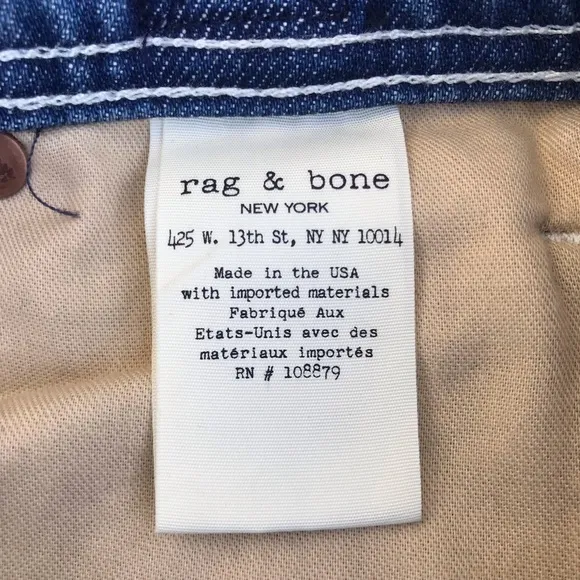 ☘️🌸 Rag &amp; Bone Derby Jean Shorts 🌸☘️