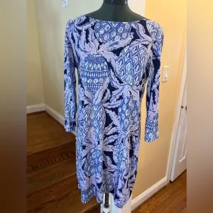 15- Lilly Pulitzer Marlowe Boat Neck T-Shirt Dress