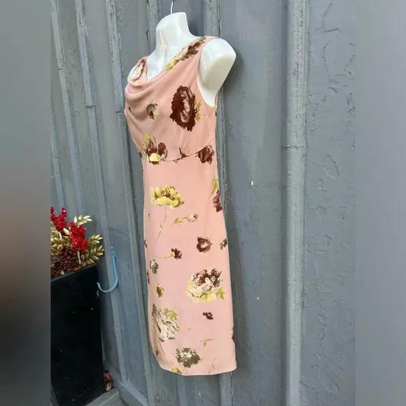 90’s Miss Valentino Silk Shift dress, size 6
