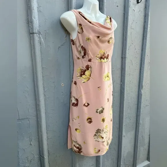 90’s Miss Valentino Silk Shift dress, size 6