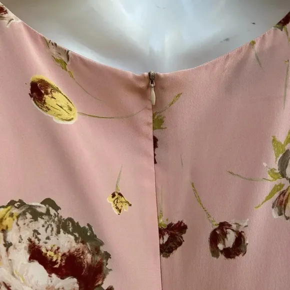 90’s Miss Valentino Silk Shift dress, size 6