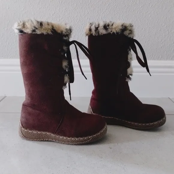 90s Vintage Canyon River Blues Lace Up Boots