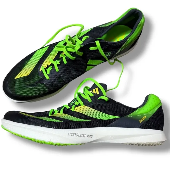 Adidas Adizero Avanti Tyo Ambition Track Spike Shoes GY8418 Neon Green Sz 10.5