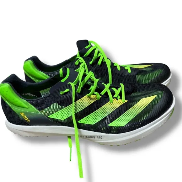 Adidas Adizero Avanti Tyo Ambition Track Spike Shoes GY8418 Neon Green Sz 10.5