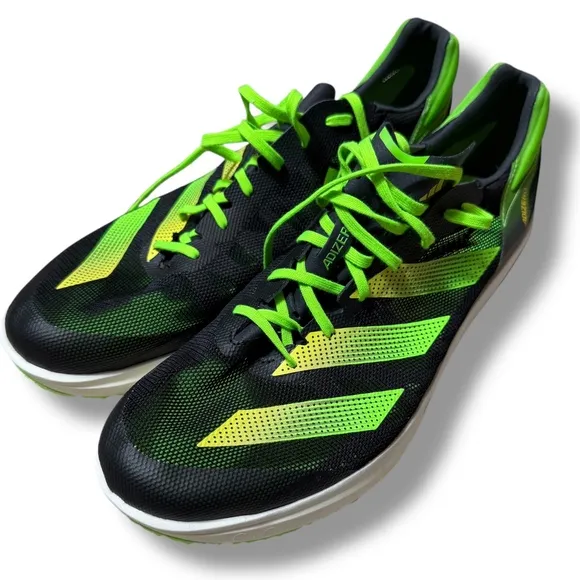 Adidas Adizero Avanti Tyo Ambition Track Spike Shoes GY8418 Neon Green Sz 10.5
