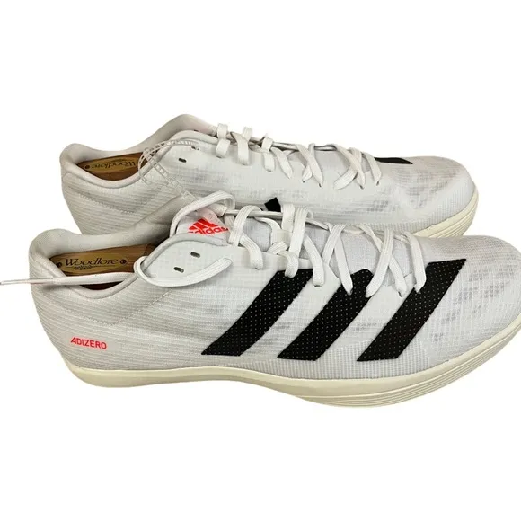 adidas Adizero Long Jump Tokyo Men's White Jumping Shoes Athletic Sneaker GV9828