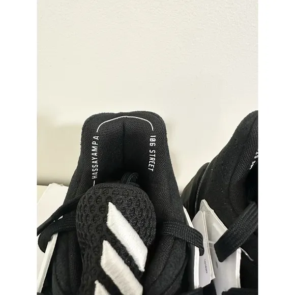 Adidas Harden Vol. 4 Shoes Black/White Tuxedo FV5597 Men's Size 9.5 New