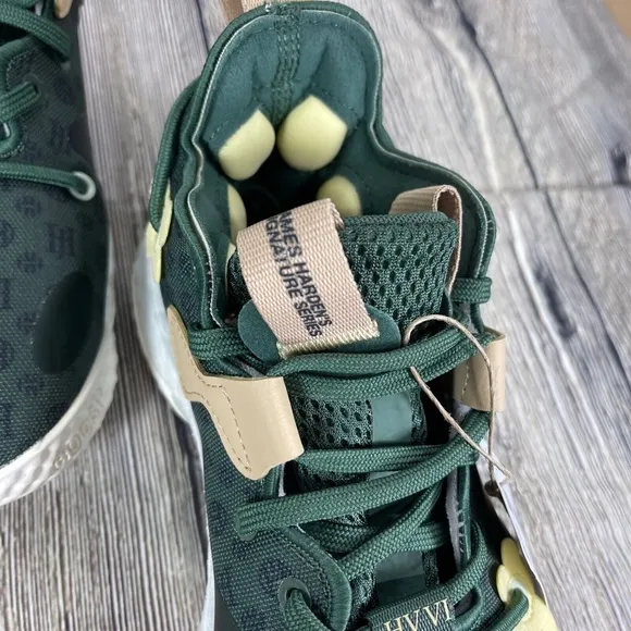 Adidas Harden Vol 6 J Green Oxide/Almost Yellow/Linen Green youth sizes GV7058