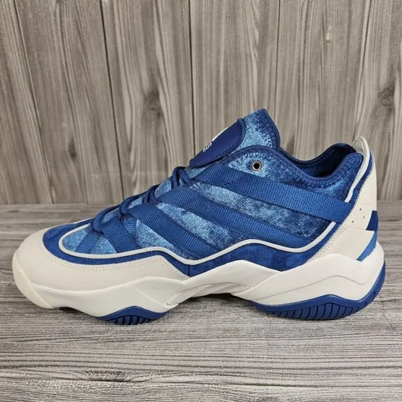Adidas Kobe Top Ten 2010 Velour Track Suit Blue/White - IE7232 - Men's Size 11.5