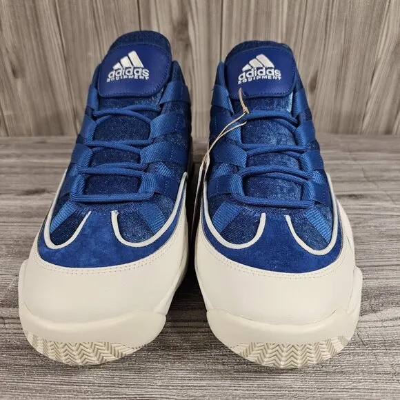 Adidas Kobe Top Ten 2010 Velour Track Suit Blue/White - IE7232 - Men's Size 11.5