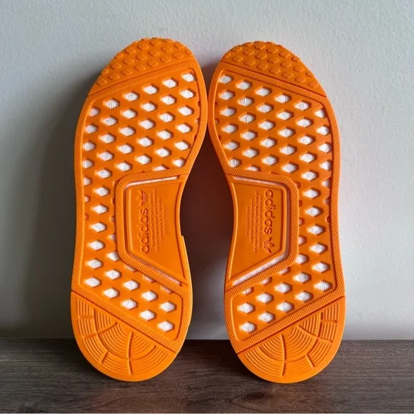 Adidas NMD R1 Bright Orange Women's Shoe Size 7.5 #291