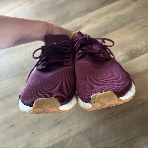 Adidas NMD_R1 Primeblue Running Shoes Victory Crimson