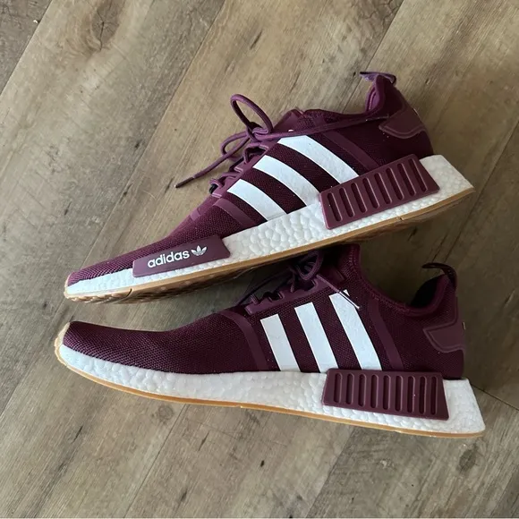 Adidas NMD_R1 Primeblue Running Shoes Victory Crimson