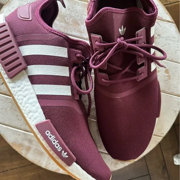 Adidas NMD_R1 Primeblue Running Shoes Victory Crimson
