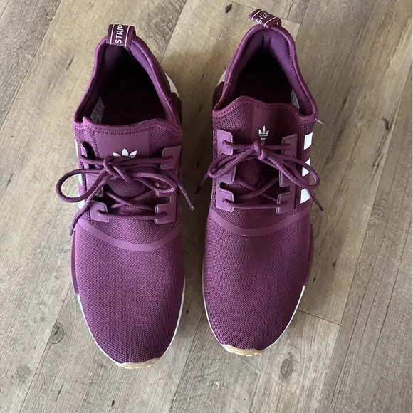 Adidas NMD_R1 Primeblue Running Shoes Victory Crimson