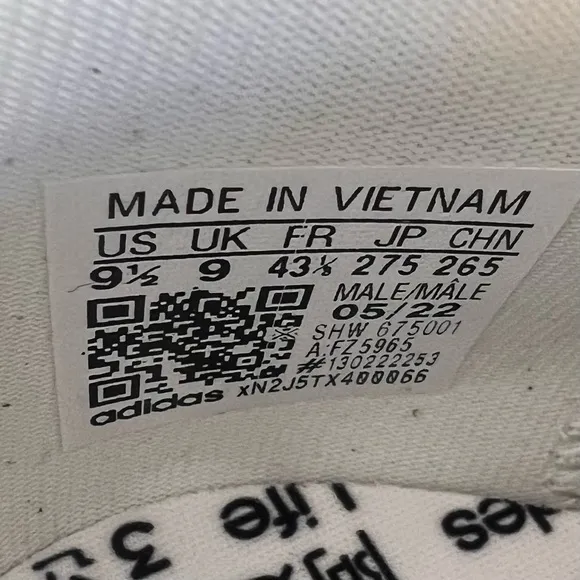 Adidas NMD_V3 3 Stripes Life White Men's Shoe Size 9.5 SKU#242805