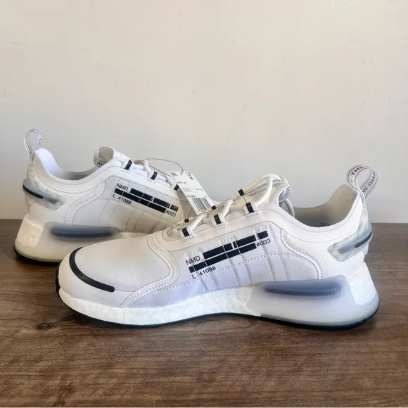 Adidas NMD_V3 3 Stripes Life White Men's Shoe Size 9.5 SKU#242805