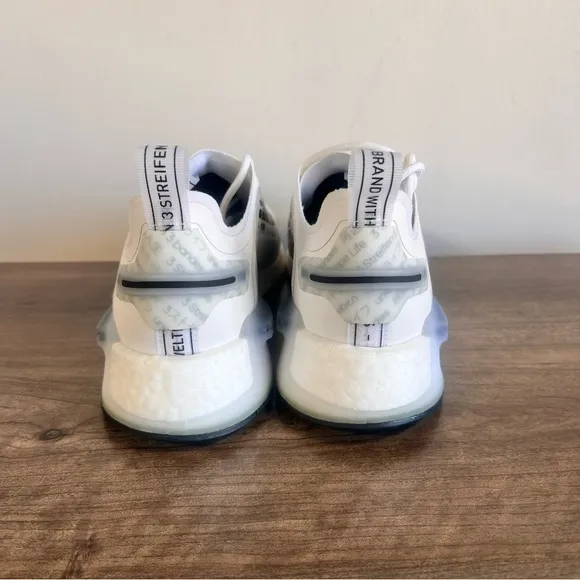 Adidas NMD_V3 3 Stripes Life White Men's Shoe Size 9.5 SKU#242805