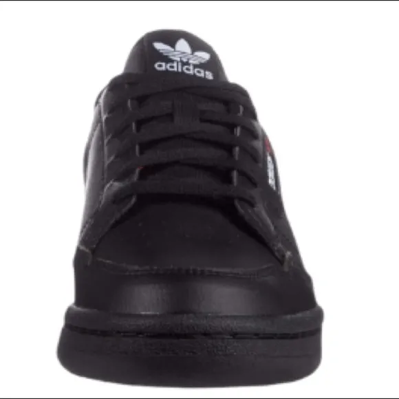 ADIDAS Original Baby CONTINENTAL 80 Black Sneaker Shoes Baby Size 4 NWT