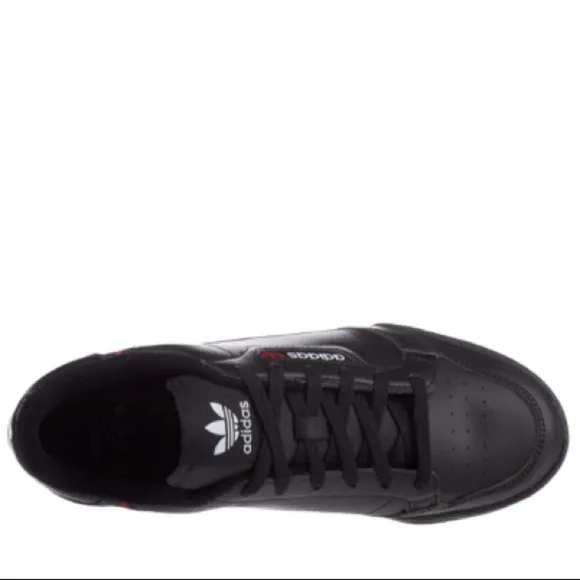 ADIDAS Original Baby CONTINENTAL 80 Black Sneaker Shoes Baby Size 4 NWT