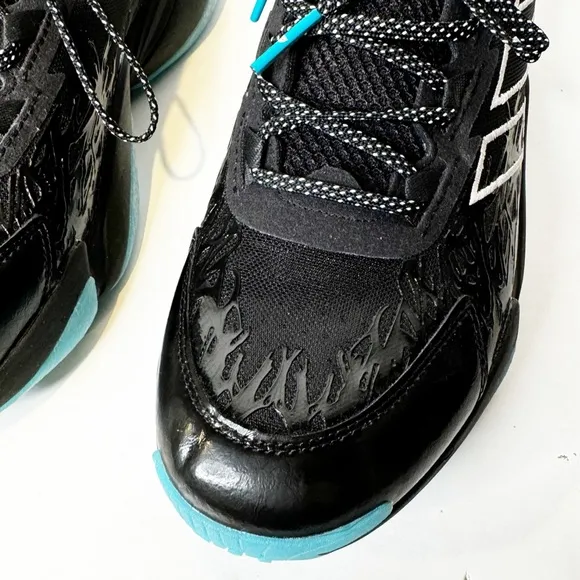 Adidas | RARE Impact FLX 2 TF “Venom” Black Colorway Spider-man Sneakers Sz 10.5
