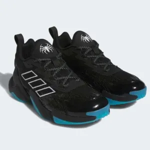 Adidas | RARE Impact FLX 2 TF “Venom” Black Colorway Spider-man Sneakers Sz 10.5