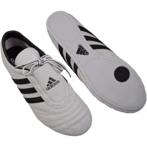 adidas SM II Low Cut Martial Arts Taekwondo, Karate, Kung fu Shoes (White/Black)