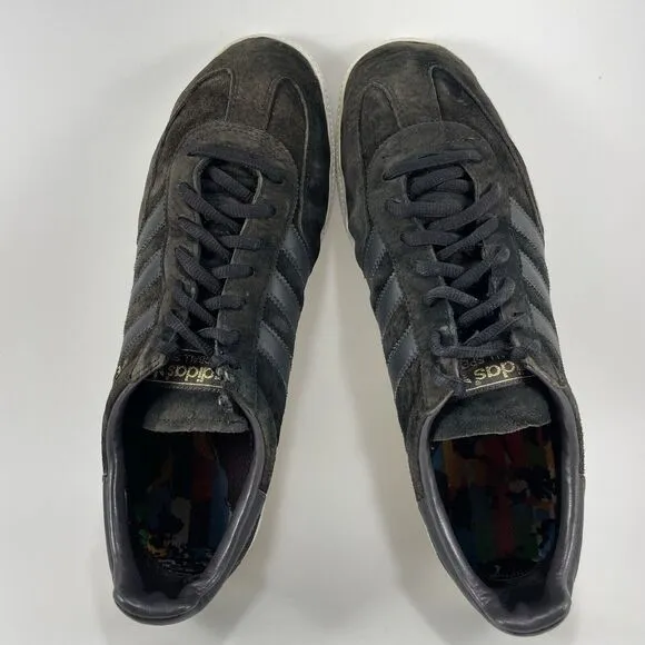 Adidas Spezial Casual Shoes Mens Size 10.5 Black Suede Soccer Handball Classic