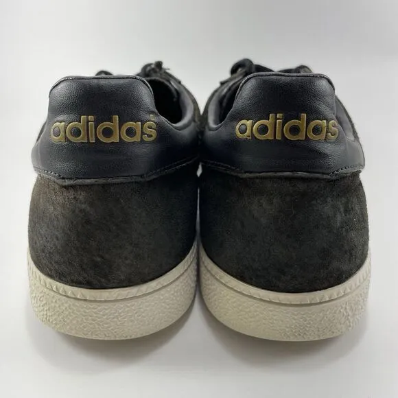 Adidas Spezial Casual Shoes Mens Size 10.5 Black Suede Soccer Handball Classic