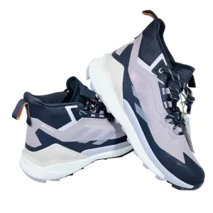 Adidas TERREX Free Hiker 2 Shoe Women 10 Hiking Shoe Mid Fig Silver Black New