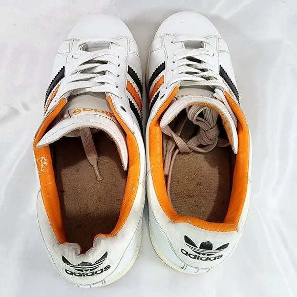 Adidas The Campus 2 Shoes White Orange 465553 Og 2006 Rare‎ Classic Men's Size 7