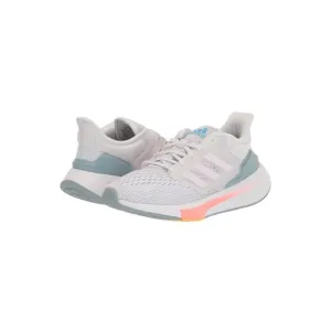 adidas Women's Eq21 Running Shoe size 7 grey orange blue pink