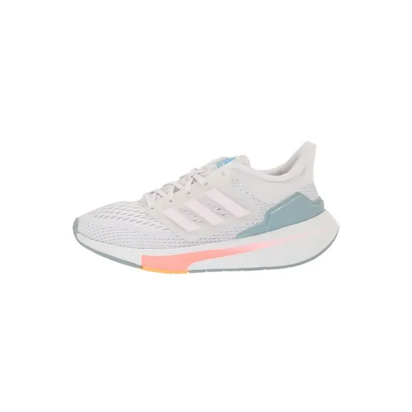 adidas Women's Eq21 Running Shoe size 7 grey orange blue pink