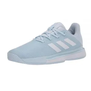 ADIDAS Women’s SOLEMATCH BOUNCE BLUE WHITE WOMENs EH2866 NWOT