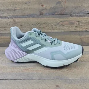 adidas Women's Terrex Soulstride Trail Running Shoes Silver Green/ Crystal Jade