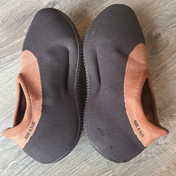 Adidas Yeezy Knit Runner Stone Carbon Slip On Casual Shoes Mens 8.5