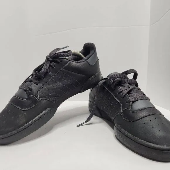 Adidas Yeezy Powerphase Calabasas Core Black Mens Size 6 CG6420 Sneaker Shoes