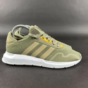 Adidas Youth Unisex Swift Run X J Orbit Green Shoes Q47120 Sizes 3.5 - 6 (GS)