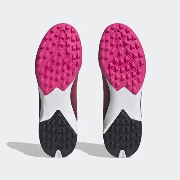 Adidas X Speedportal.3 GZ2465 Football Boots Kids Pink Black Lace Up MOO452