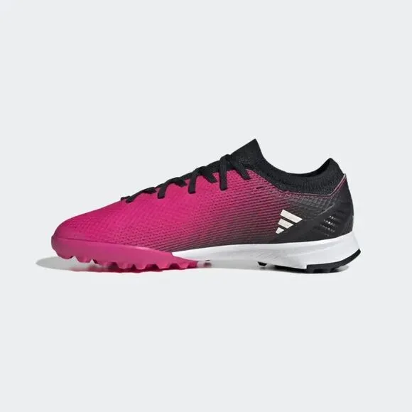 Adidas X Speedportal.3 GZ2465 Football Boots Kids Pink Black Lace Up MOO452