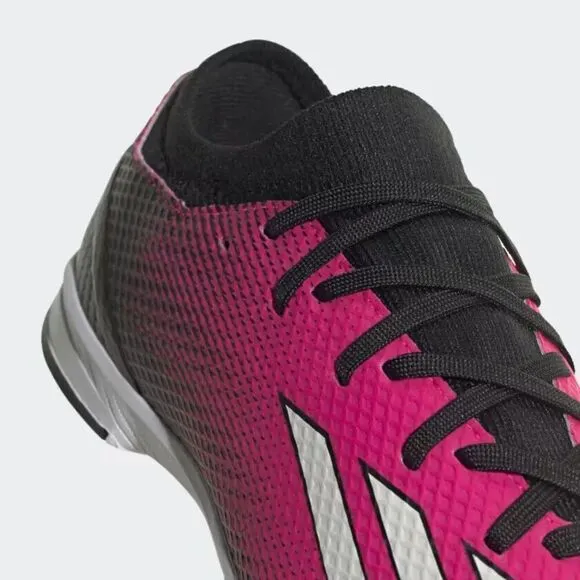 Adidas X Speedportal.3 GZ2465 Football Boots Kids Pink Black Lace Up MOO452