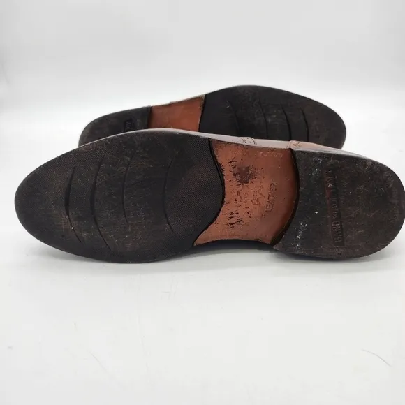 Adolfo Oxford Lace Up Shoes Men's Size 9.5M Brown