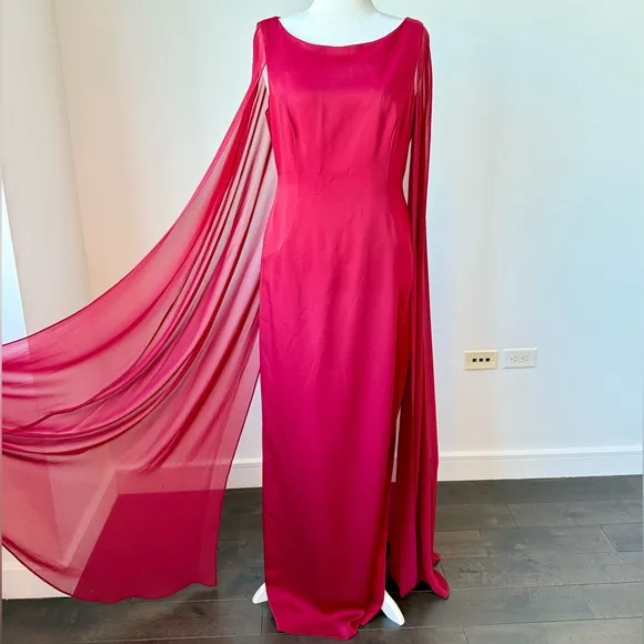 Adrianna Papell 🌹 Dark Red Gown. Make an offer! US 14.
