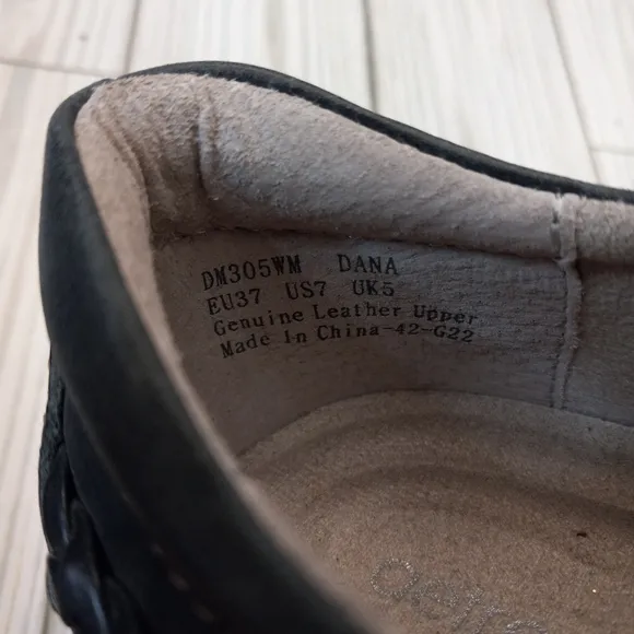 Aetrex Dana Lace Up Leather Oxford Shoes