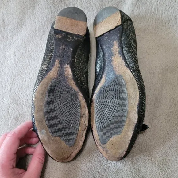 AGL Attilio Giusti Leombruni round toe ballet flats size 39.5
