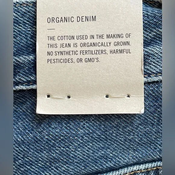 Agolde Cooper cargo jeans in medium dark wash. 31. NWT