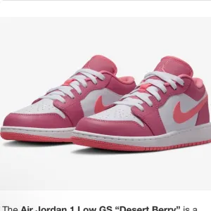 Air Jordan 1 Low Desert Berry Shoes!